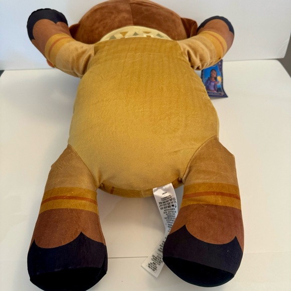 NWT. Disney Valentino Cuddleez Large Soft plush from Wish. goat Valentino plush - Picture 7 of 11